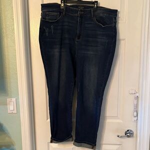 Dark Blue Judy Blue Denim Jeans